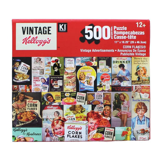 Kellogg's Vintage Corn Flakes 500 Piece Jigsaw Puzzle