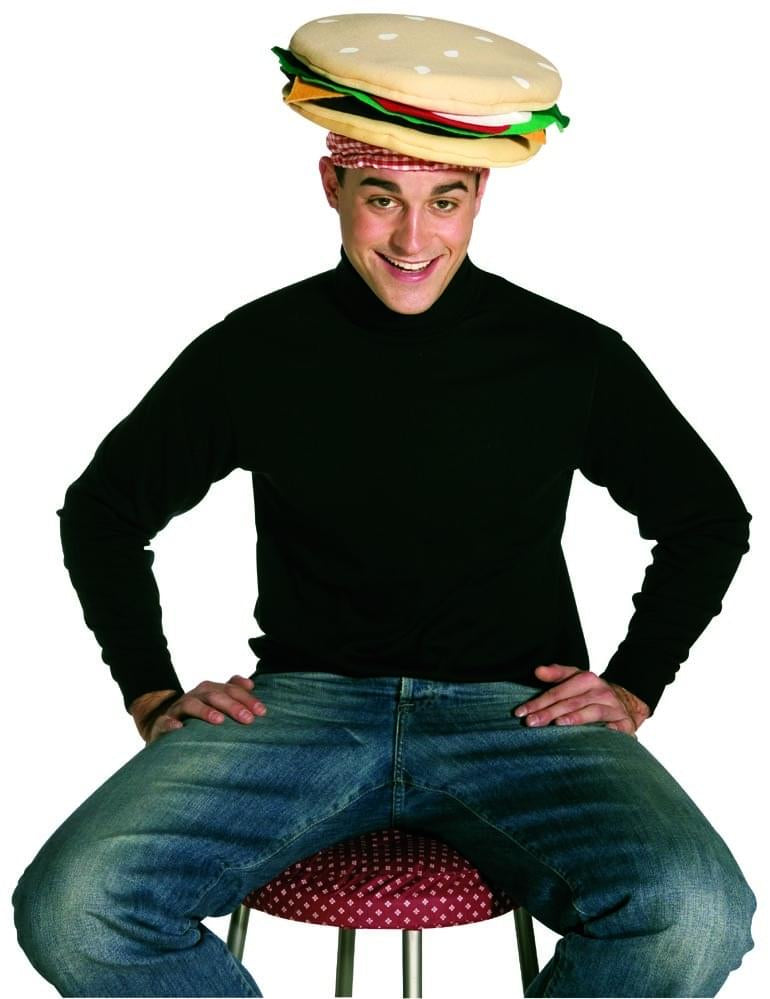 Cheeseburger Costume Hat