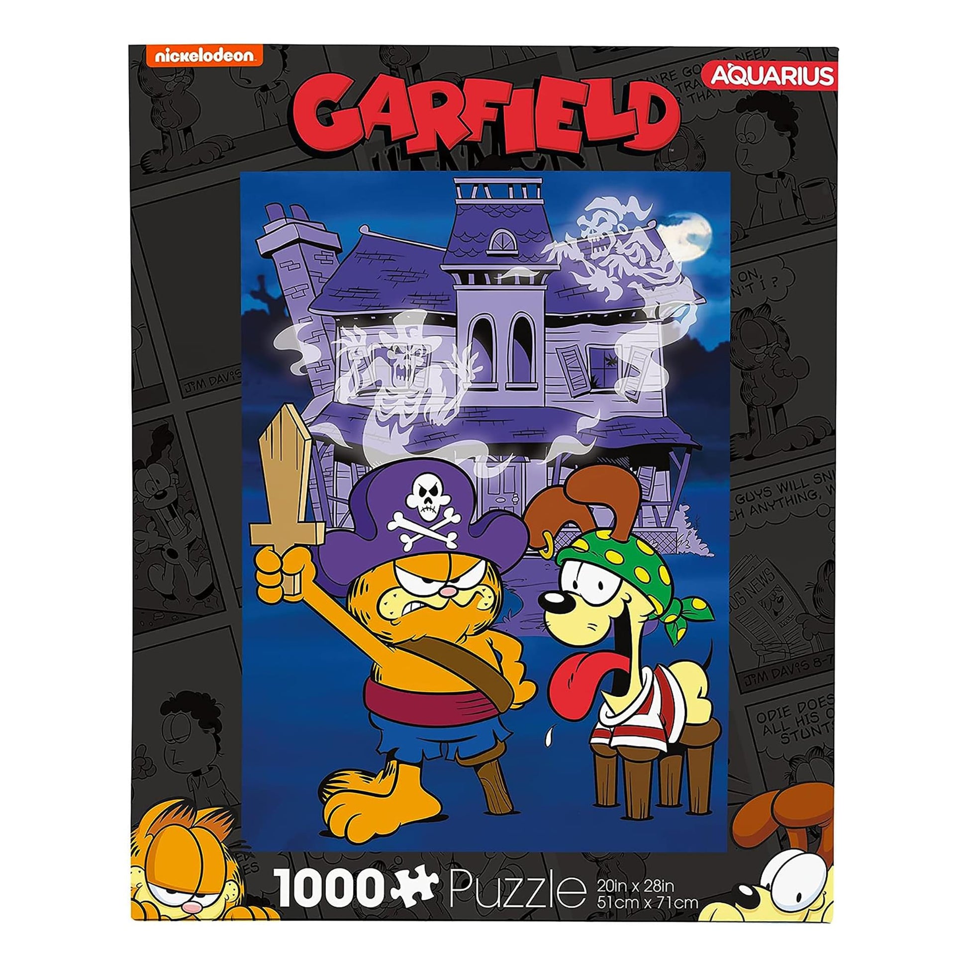 Garfield Halloween 1000 Piece Jigsaw Puzzle