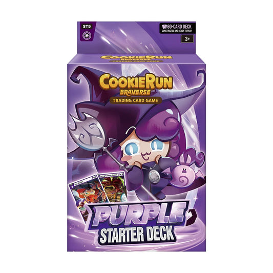 CookieRun TCG: Starter Deck Purple | 60 Cards
