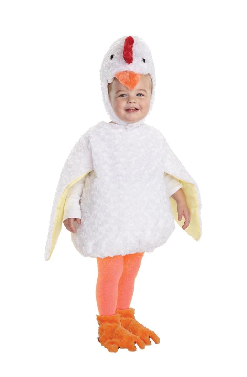 Belly Babies Chicken Costume Child Toddler Large 2T-4T
