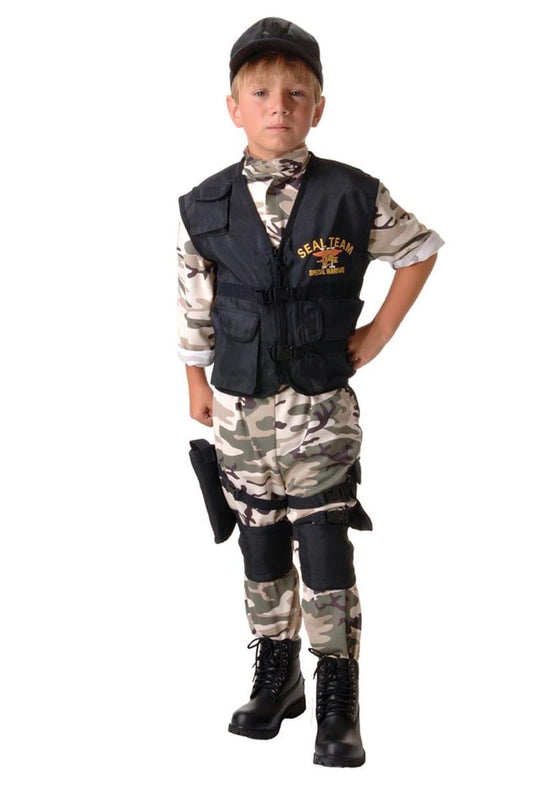 SEAL Team Light Camo Uniform Standard Child Medium 6-8