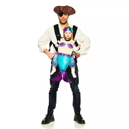 Pirate & Mermaid Baby Carrier Costume