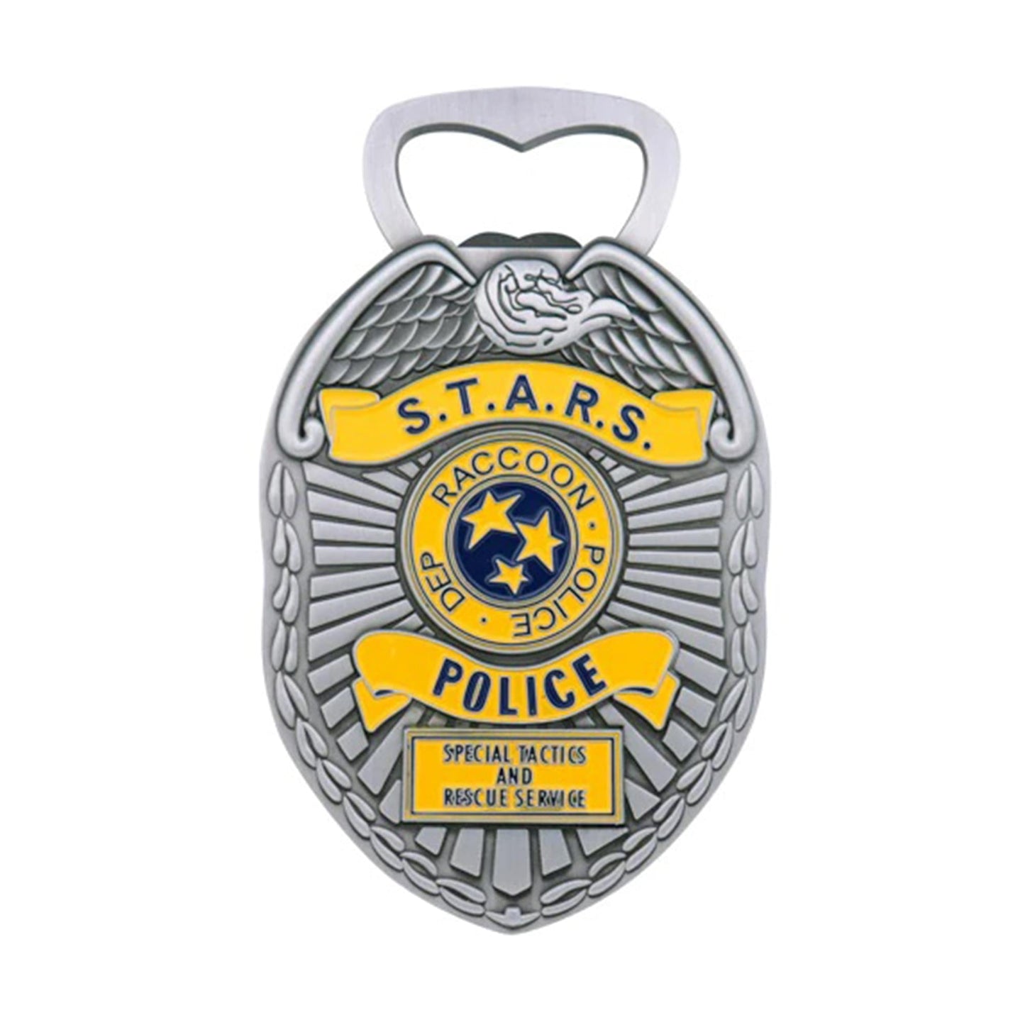 Resident Evil Police Badge Bottle Opener