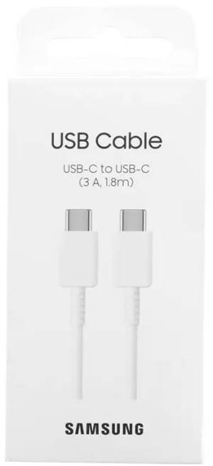 Samsung Cavo USB-C to USB-C EP-DX310JW 1.8m 3A White