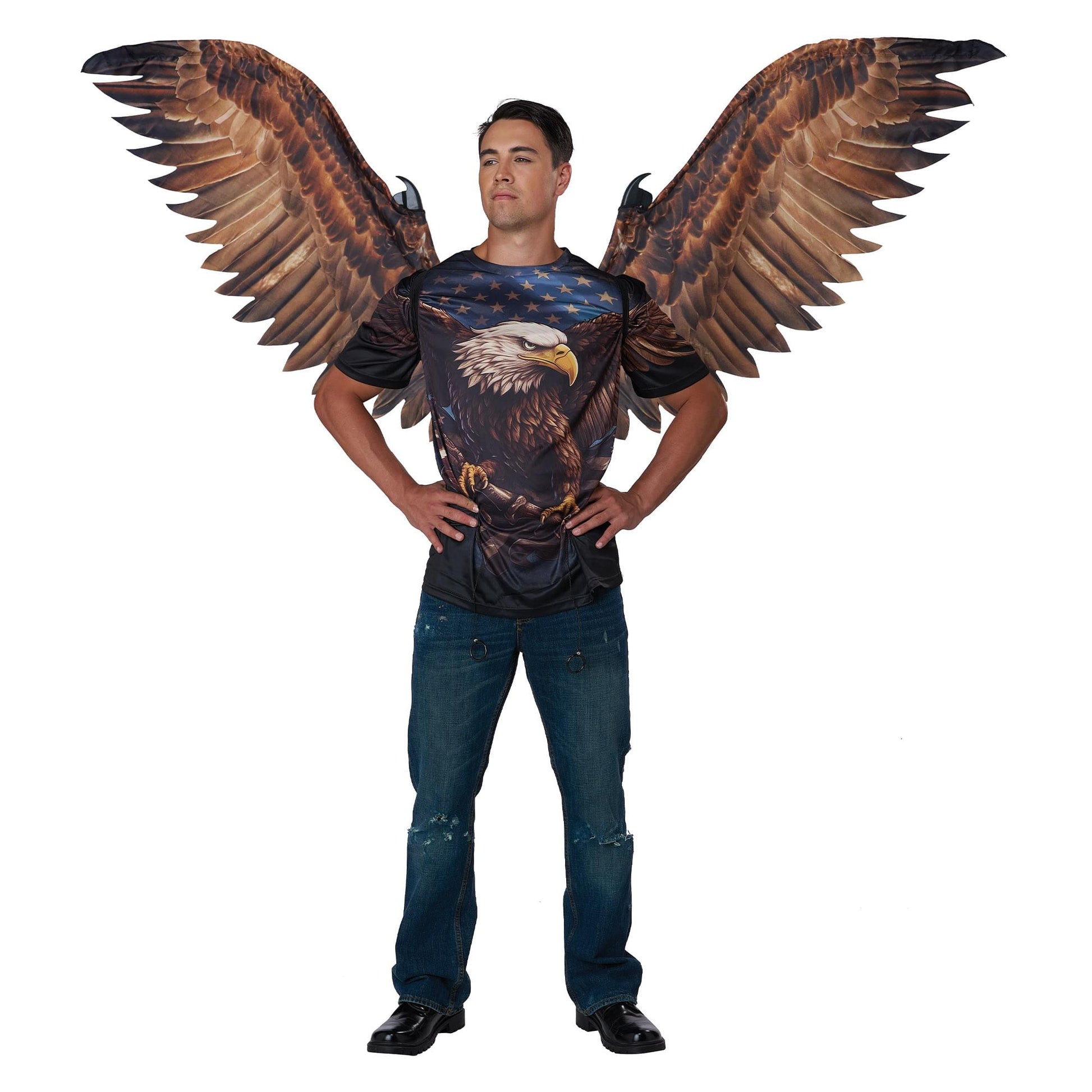 Eagle Bird Of Prey Costume Wings | One Size Fits Most