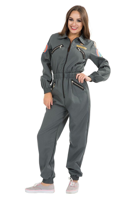 Retro Sci-Fi Hero Women's Costume Medium