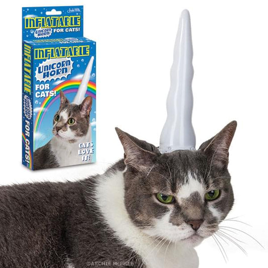 Inflatable Unicorn Horn For Cats