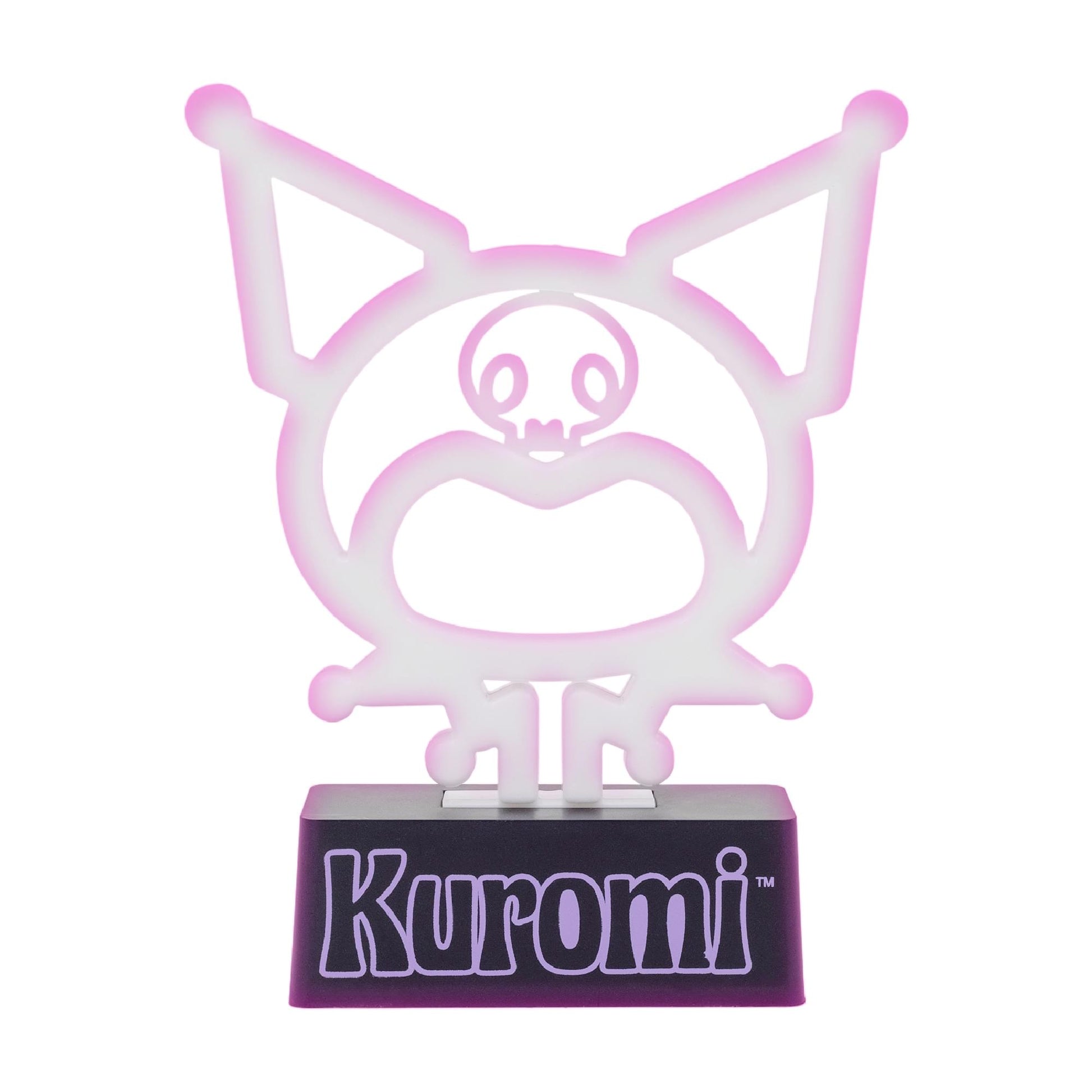 Sanrio Kuromi Silhouette 7-Inch LED Neon Mood Light