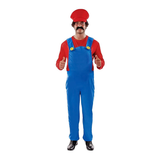 Super Plumber Plus Size Costume 2XL