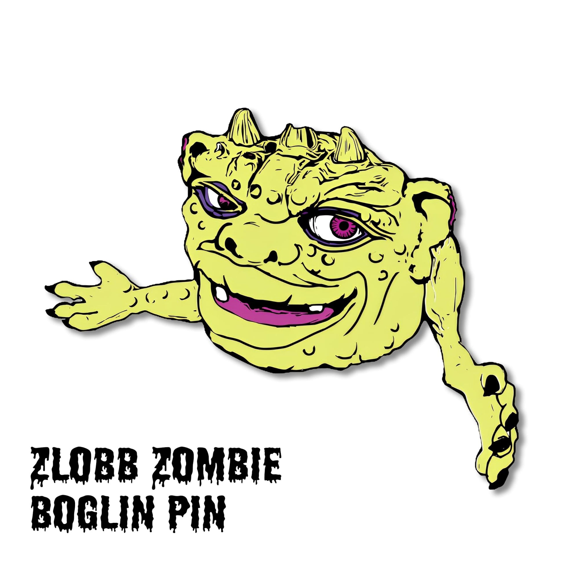 Boglins Zlobb Zombie Enamel Collectible Pin