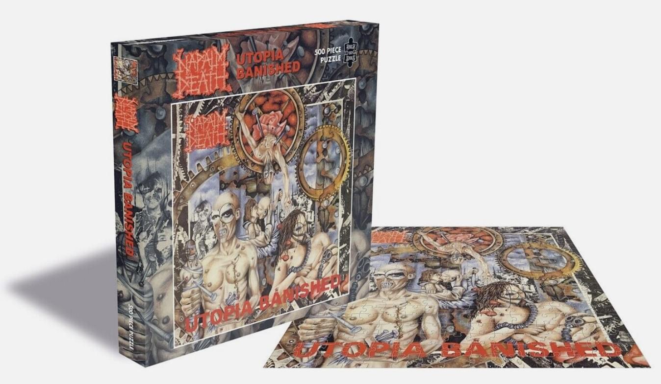 Napalm Death Utopia Banished 500 Piece Jigsaw Puzzle
