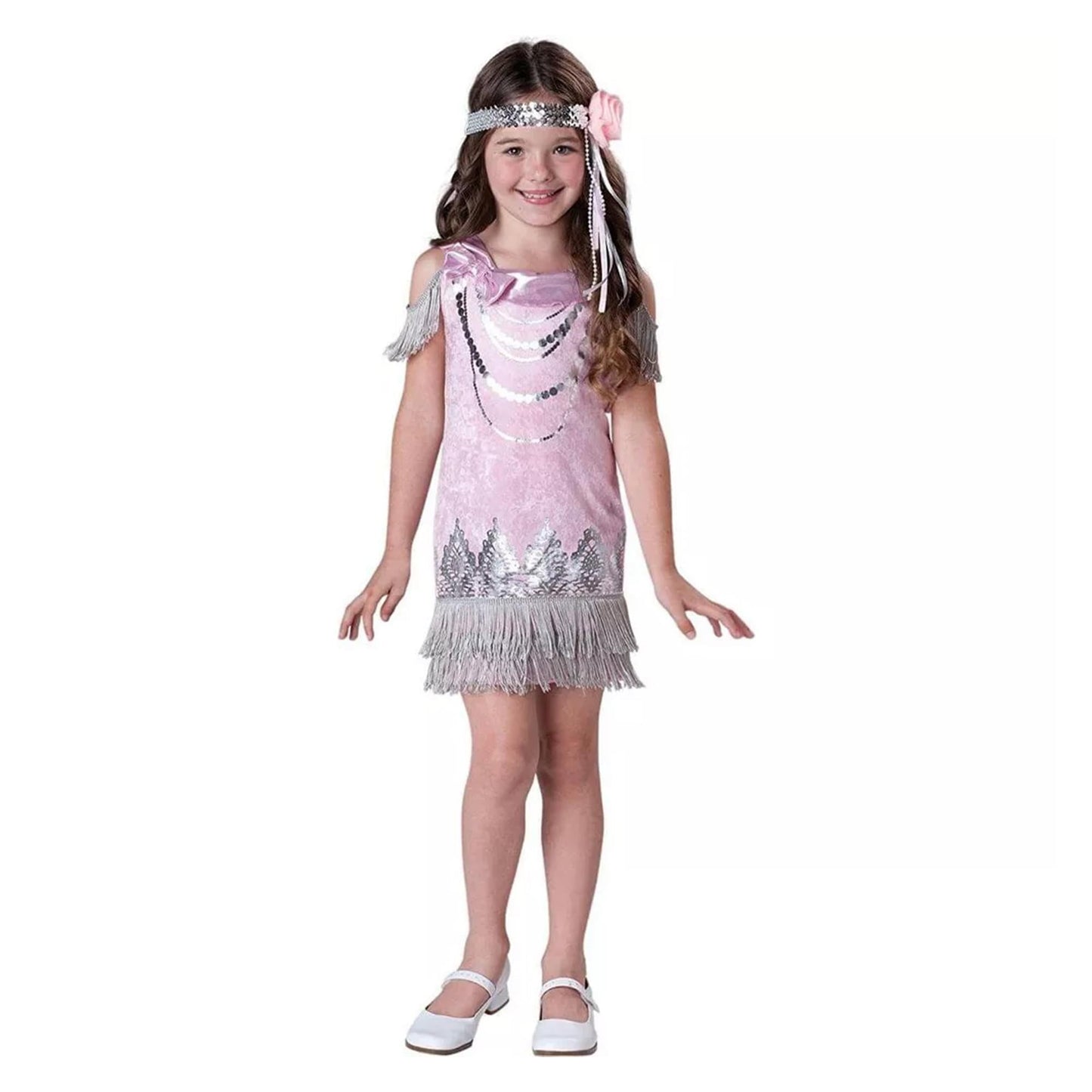 Fancy Flapper Child Costume, Medium (Age 8-9)