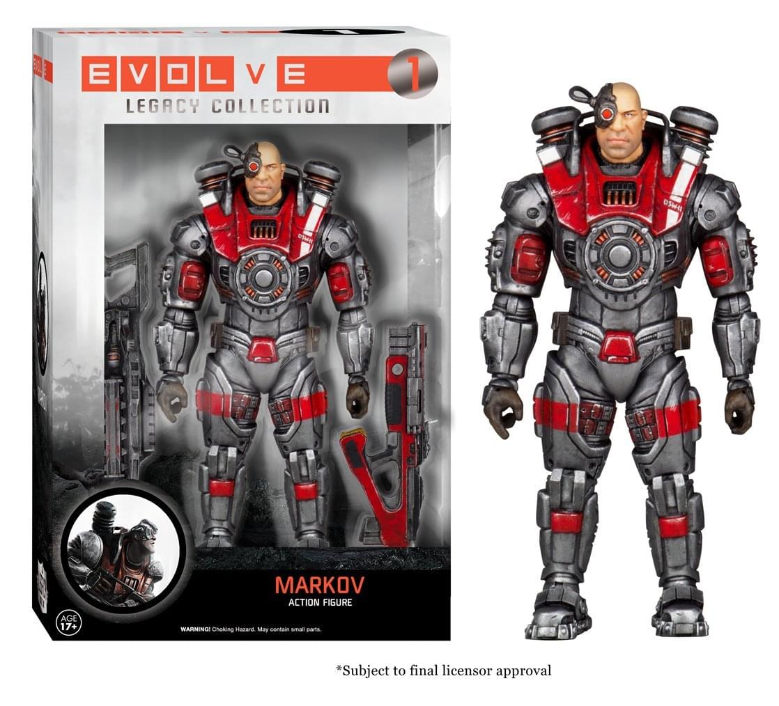 Evolve Funko Legacy 6" Action Figure Markov
