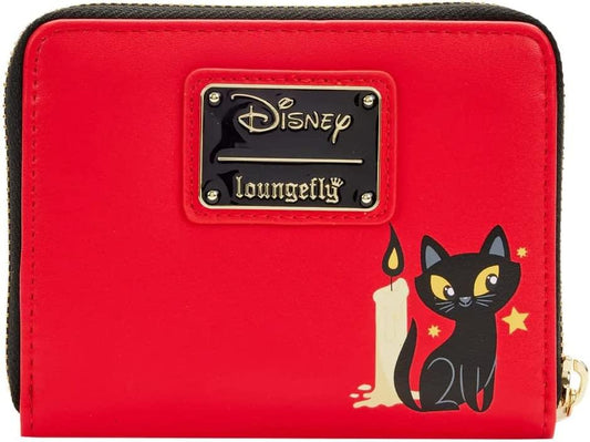 Disney Hocus Pocus Dani Binx Zip Around Wallet