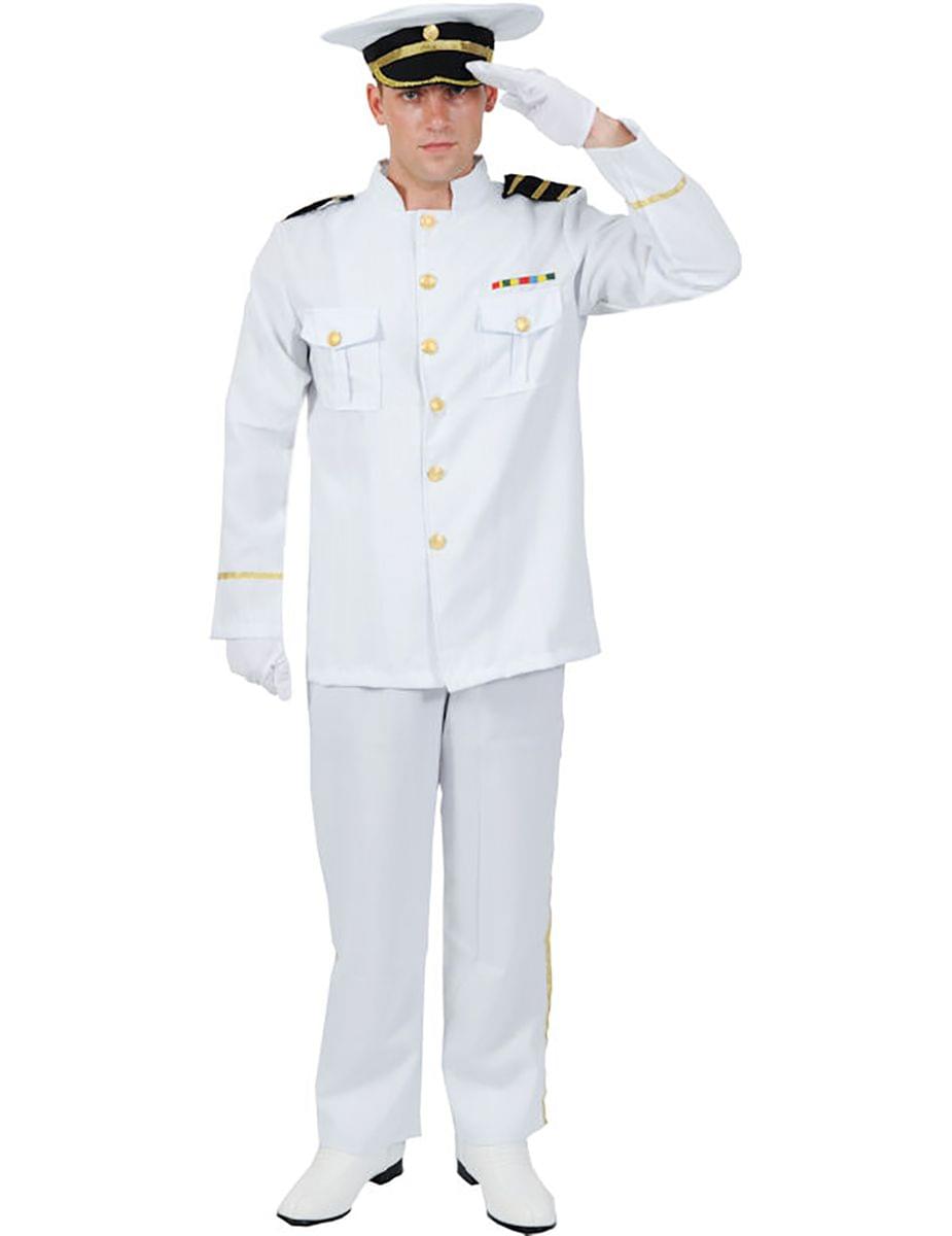 Naval Officer Adult Costume, X-Large