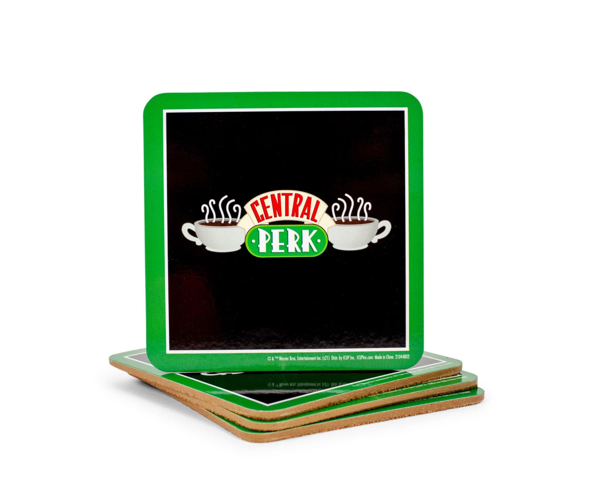 Friends Central Perk Logo Cork Coasters | Set of 4