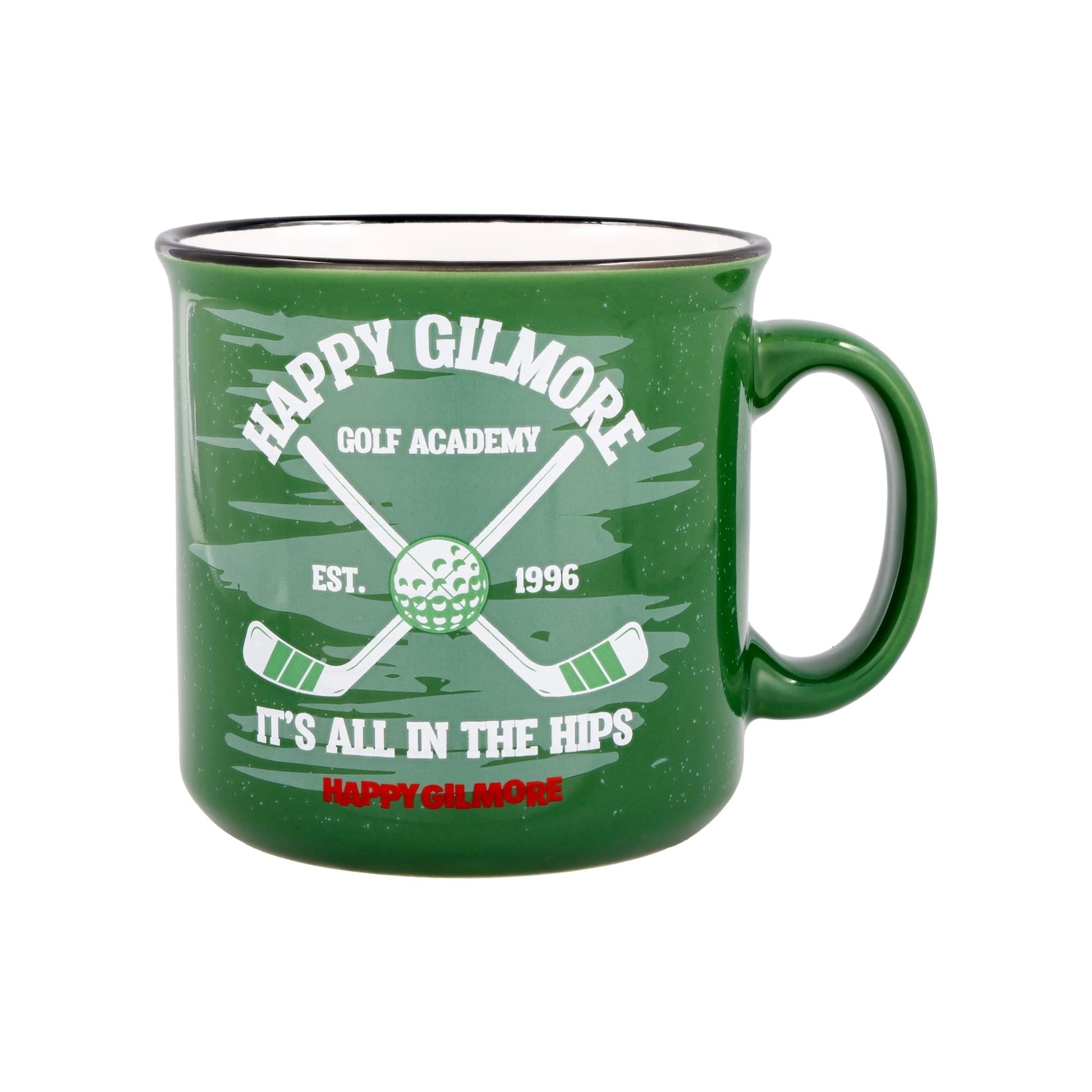 Happy Gilmore "It's All In The Hips" Ceramic Camper Mug | Holds 20 Ounces