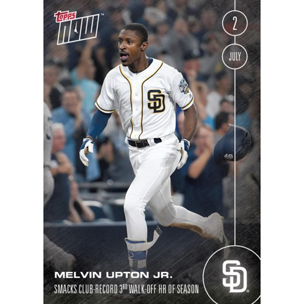 MLB San Diego Padres Melvin Upton Jr. #205 2016 Topps NOW Trading Card