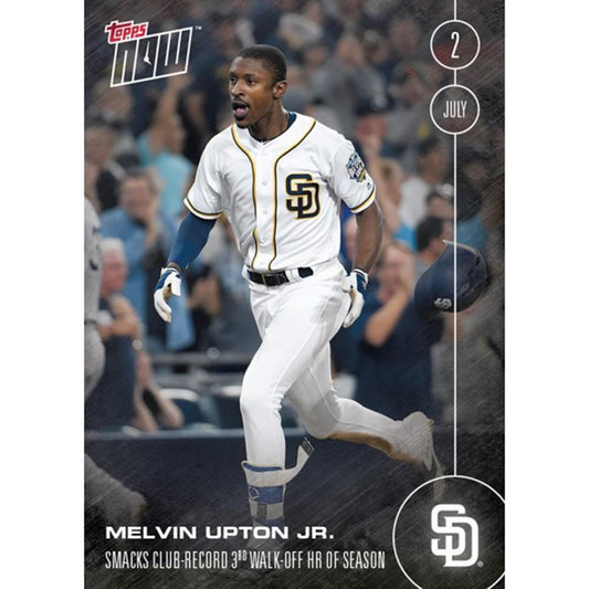 MLB San Diego Padres Melvin Upton Jr. #205 2016 Topps NOW Trading Card