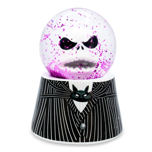 Disney The Nightmare Before Christmas Jack 3-Inch Mini Light-Up Snow Globe