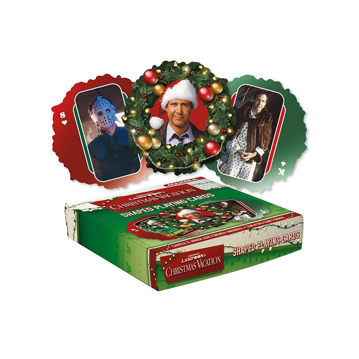 Christmas Vacation Shaped Playing Cards