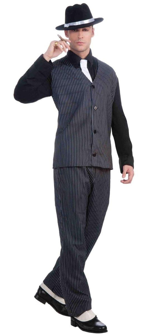20's Gangster Adult Male Pinstripe Costume One Size Fits Most