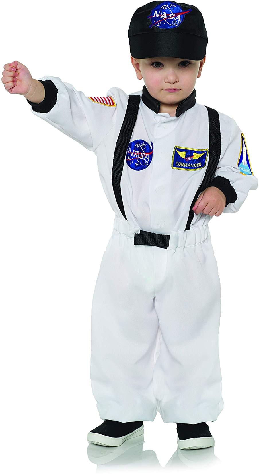 White Astronaut Toddler Costume | Large