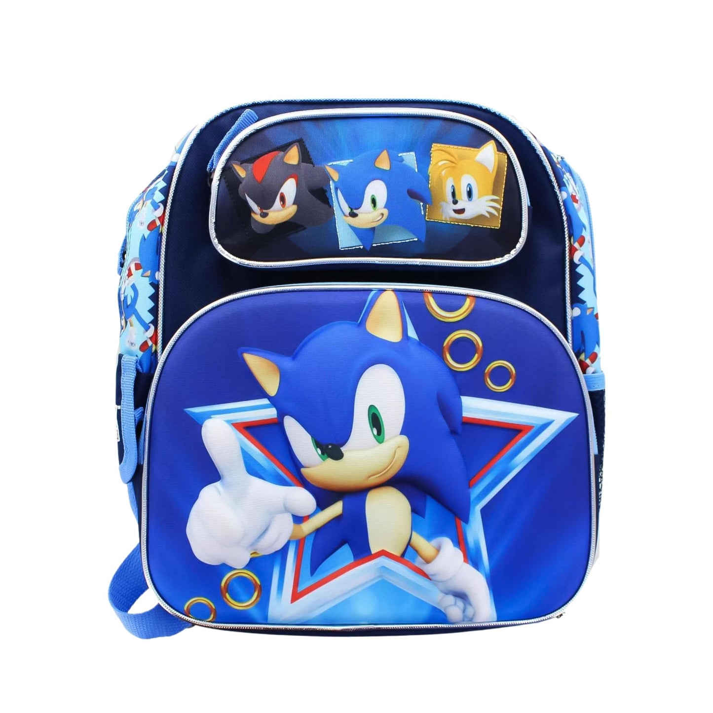 Sonic the Hedgehog 12 Inch 3D Kids Backpack