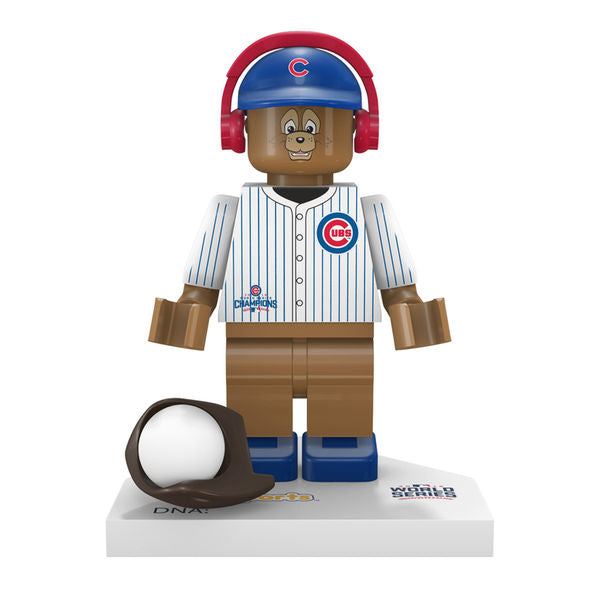 Chicago Cubs 2016 World Series Champions Clark The Mascot Minifigure