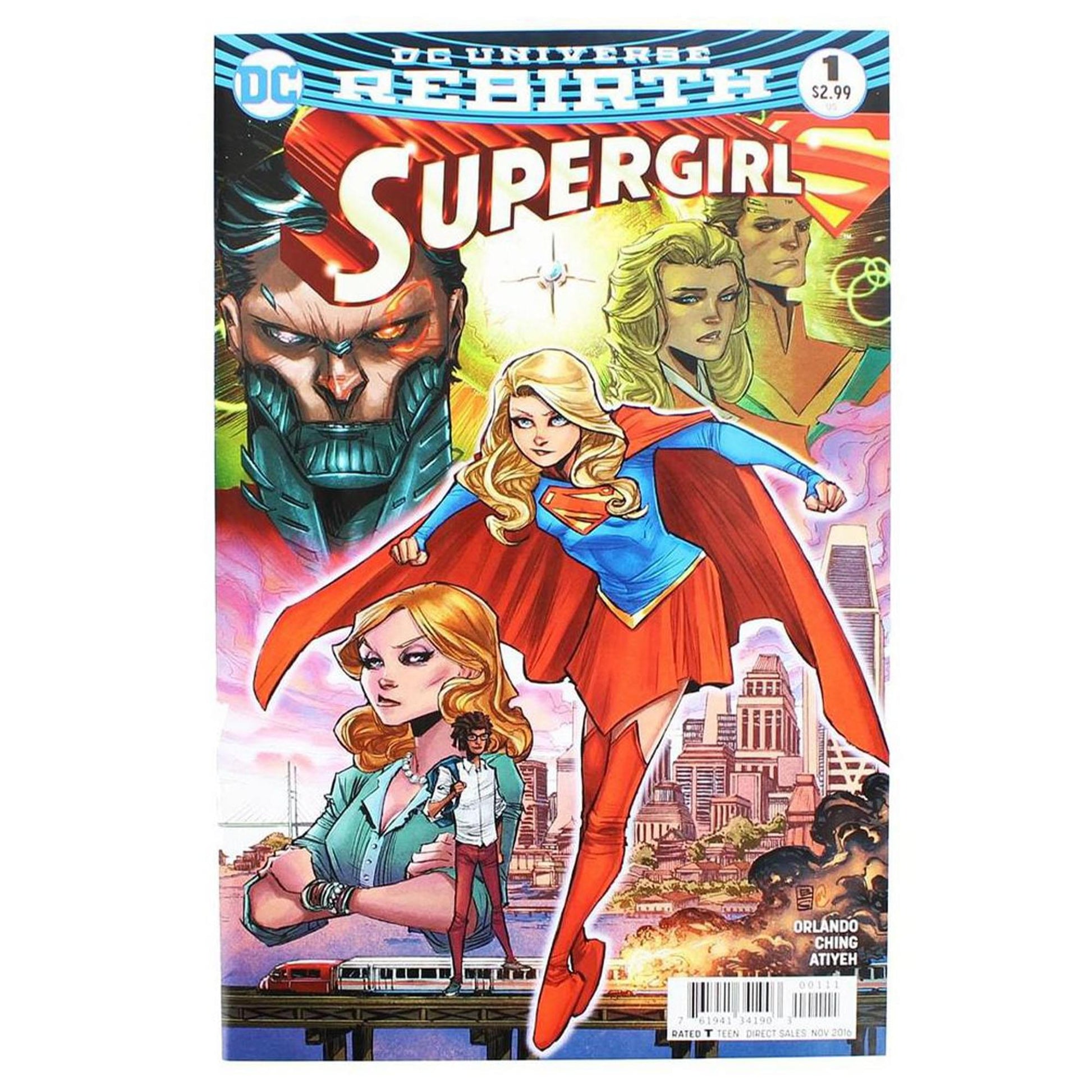 DC Universe Rebirth Supergirl Comic Book Issue # 1