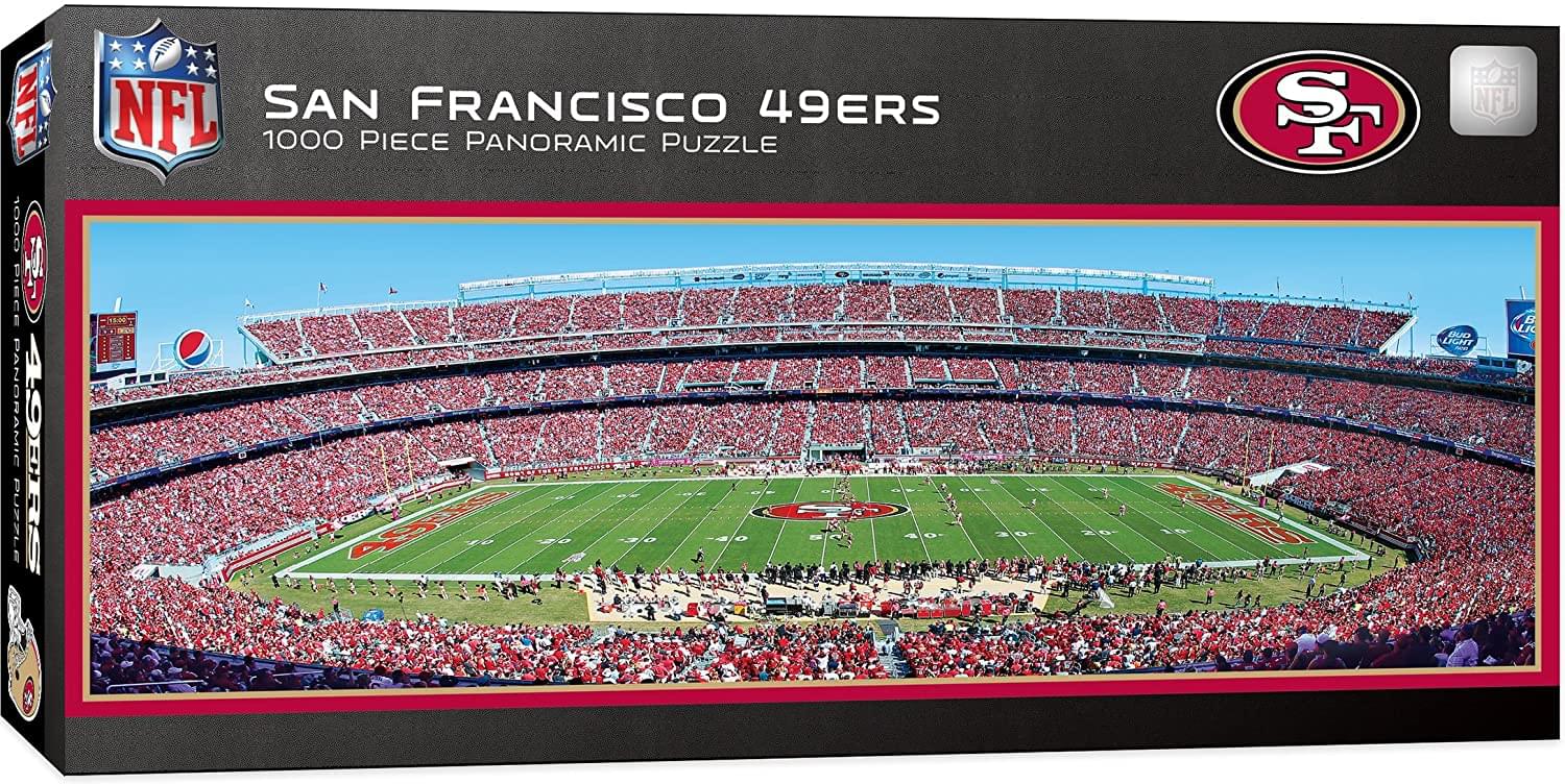 San Francisco 49ers Stadium NFL 1000 Piece Panoramic Jigsaw Puzzle