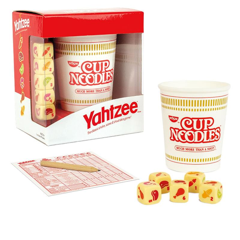 Cup Noodles Yahtzee Dice Game | For 1+ Players