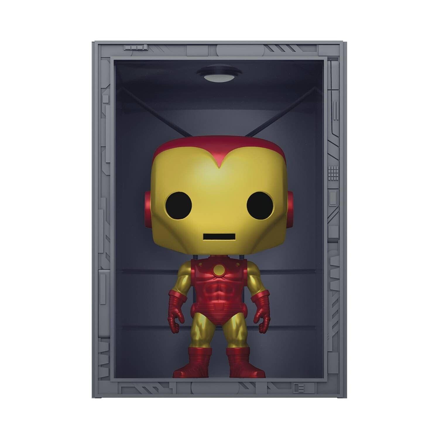 Marvel Exclusive Funko POP Deluxe | Hall of Armor Iron Man Model 4