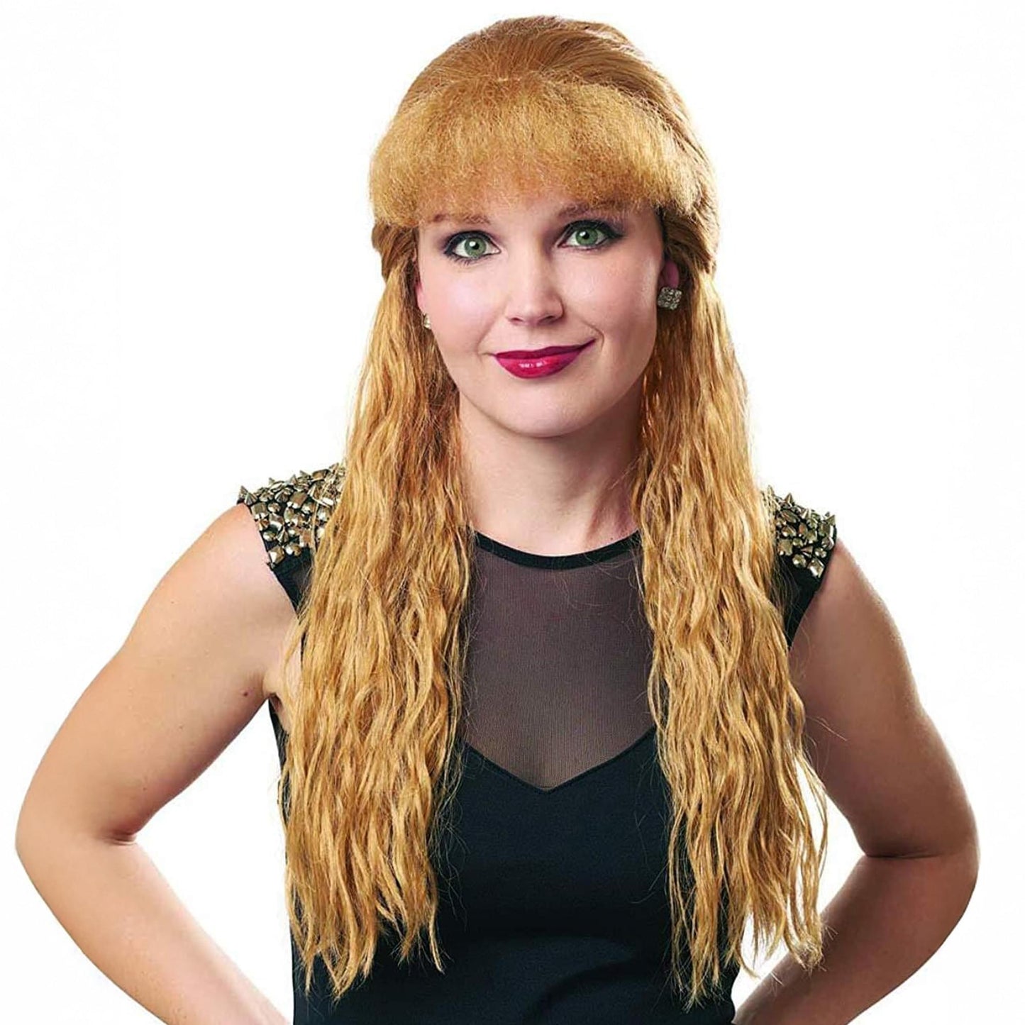 80s Skater Blonde Adult Costume Wig | One Size