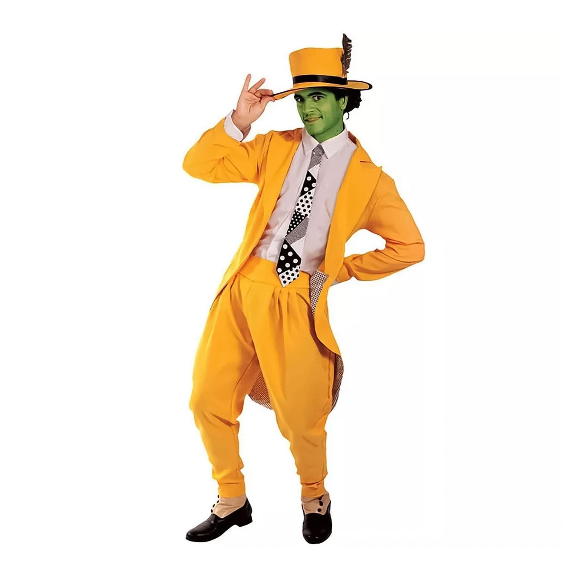 Manic Superhero/ The Mask Adult Costume - X-Large