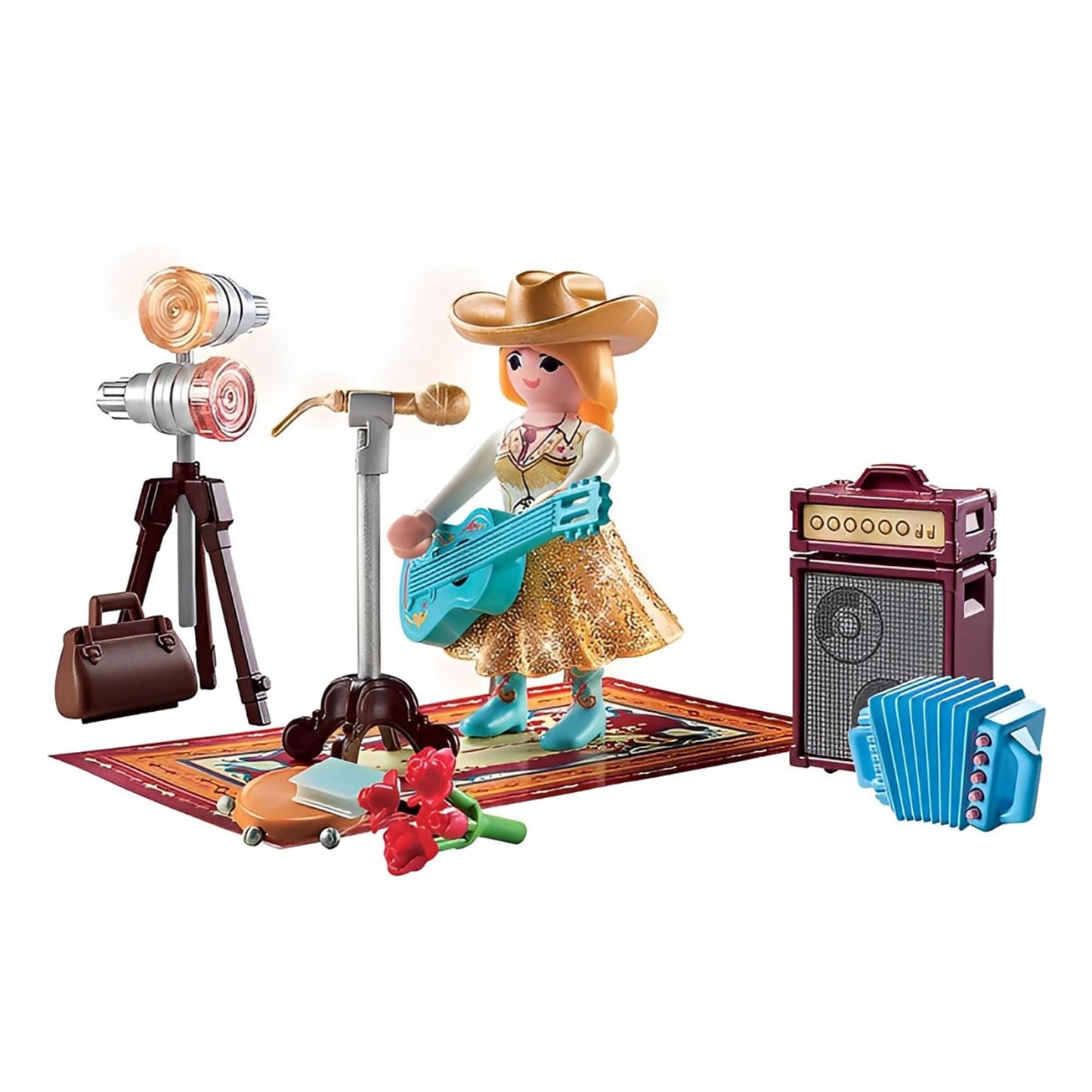 Playmobil 71184 Family Fun Country Singer Building Set