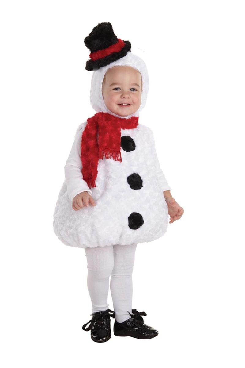 Belly Babies Holiday Snowman Costume Child Toddler Large 2T-4T