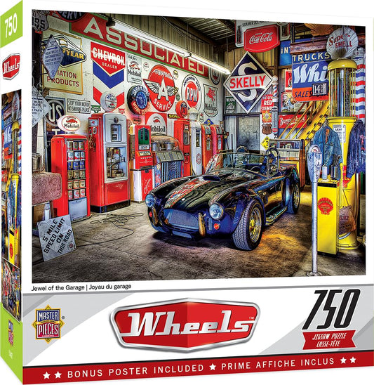 Jewel of the Garage 750 Piece Jigsaw Puzzle