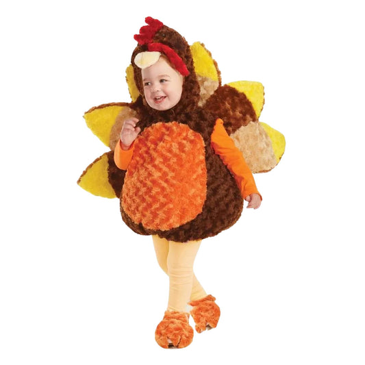 Belly Babies Holiday Turkey Costume Child Toddler Medium 18-24 Months