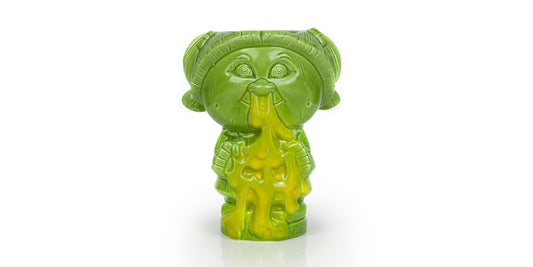 Geeki Tikis Garbage Pail Kids Leaky Lindsay Mug | Ceramic Tiki Cup | 24 Ounces
