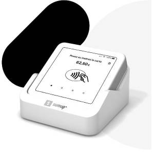 SUMUP Solo Lettore Carte di Credito Mobile BT Contactless
