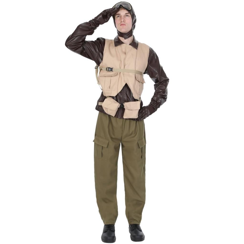 Male WW2 Fighter Pilot Adult Costume - Standard