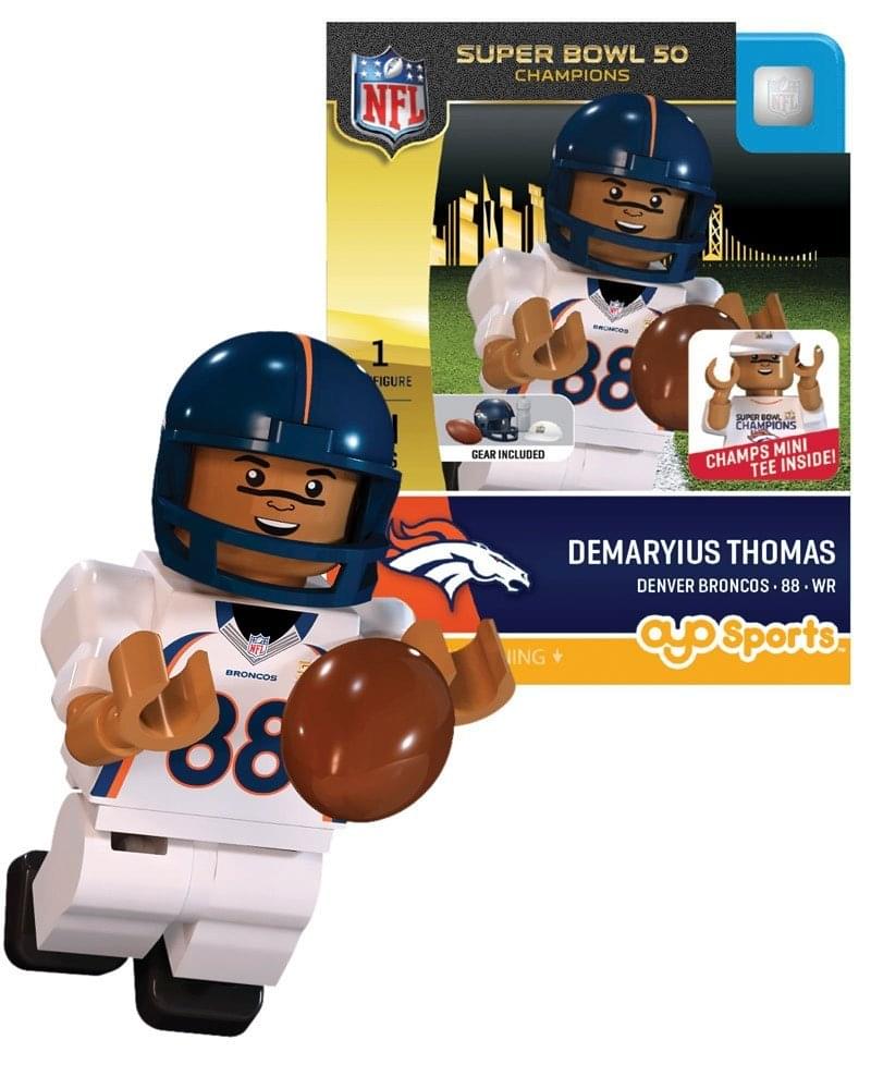 Denver Broncos Super Bowl 50 Champions NFL Demaryius Thomas OYO Mini Figure